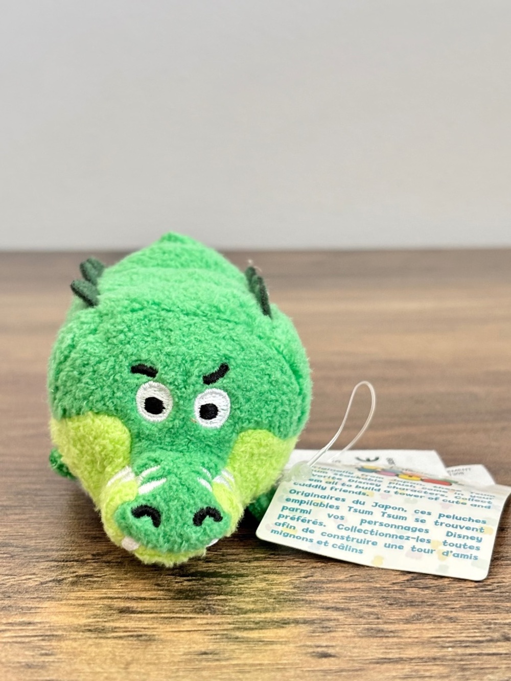 NWT Disney Store Tsum Tsum Peter Pan Tick Tock Croc Crocodile Plush AUTHENTIC